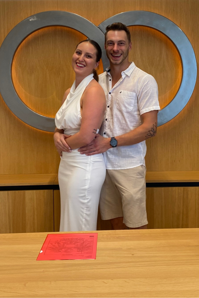 Standesamtliche Hochzeit zu Zweit