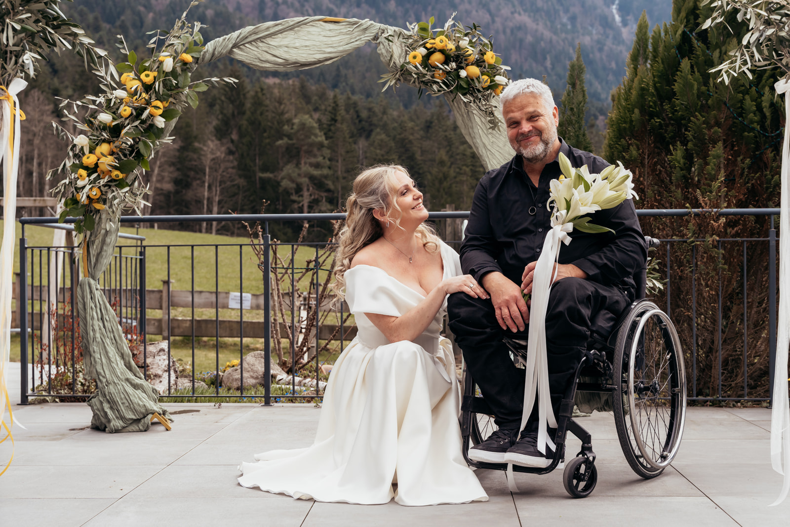 Barrierefrei heiraten in Tirol mit Alpenatelier - Exclusive Weddings