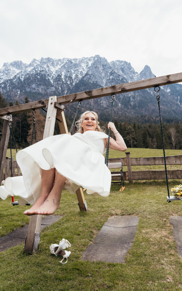 Brautshooting in Tirol mit Hochzeitsplanerin Juliana von Alpenatelier - Exclusive Weddings